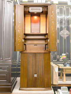 15号 ウォールナット ラデン入の正面写真