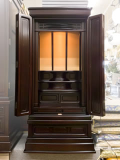 18号 紫檀調モダンの正面写真