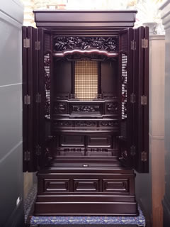 20号 紫檀調上置の正面写真