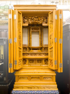 20号 本欅 円窓彫の正面写真